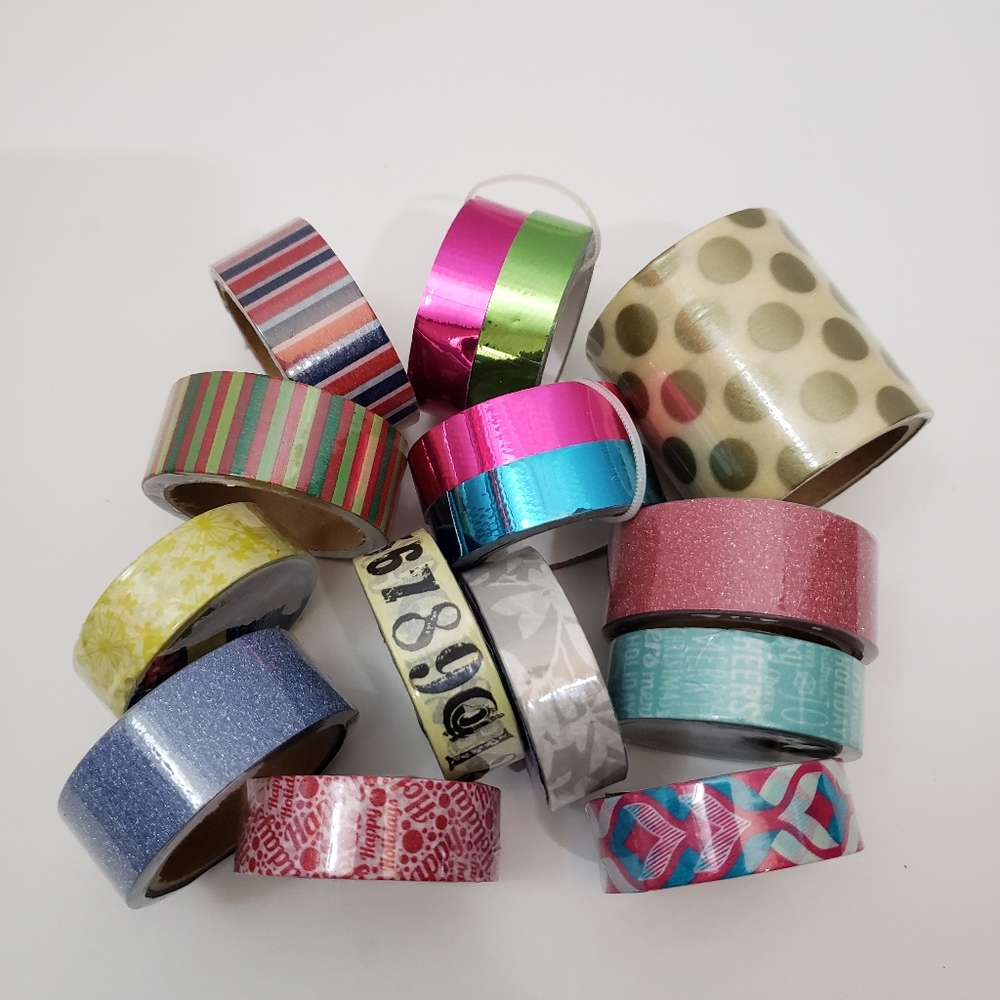Mix Lot New Washi Craft Decorative Tape Bundle